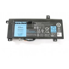 Аккумулятор (батарея) для ноутбука DELL Alienware 14 серии 14D-1528 G05YJ (69 Wh 6400mah) Оригинал