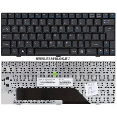 Клавиатура для ноутбука MSI Wind U90 U100 U110 U120 U135 U160